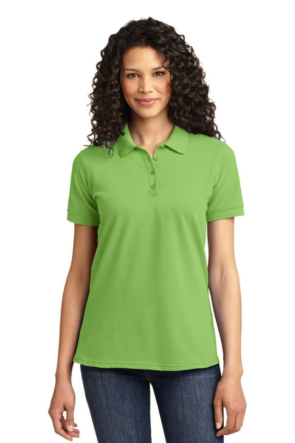 Ladies Core Blend Pique Polo-4XL (Lime)
