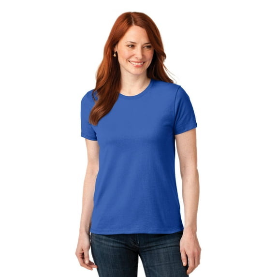 Port & Company ® Ladies Core Blend Tee. LPC55