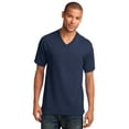 thumbnail image 1 of Port & Company ® Ladies Core Cotton V-Neck Tee. LPC54V, 1 of 6