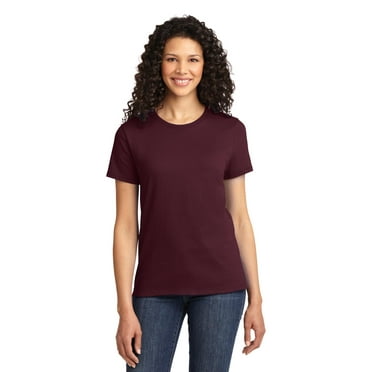 Port & Company - Ladies Essential Tee. LPC61 - XXL Athletic Maroon