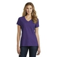 thumbnail image 1 of Port & Company Ladies Fan Favorite Blend V-Neck Tee, 1 of 5