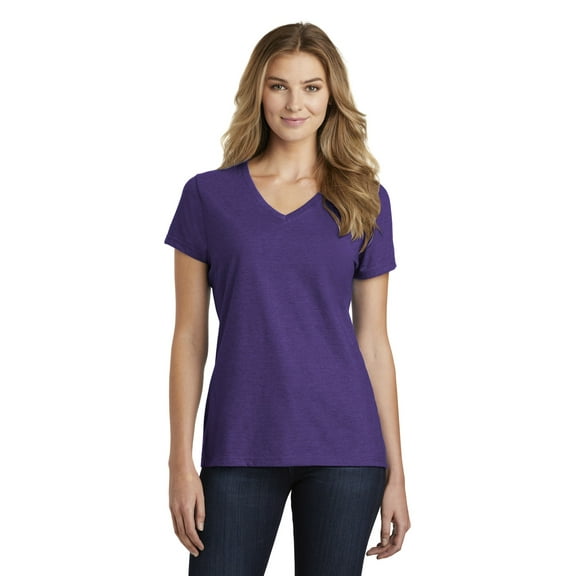 Port & Company Ladies Fan Favorite Blend V-Neck Tee