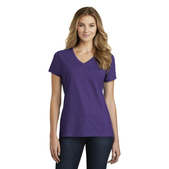 Port & Company Ladies Fan Favorite Blend V-Neck Tee