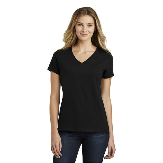 Port & Company Ladies Fan Favorite Blend V-Neck Tee