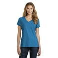 thumbnail image 1 of Port & Company Ladies Fan Favorite Blend V-Neck Tee, 1 of 5