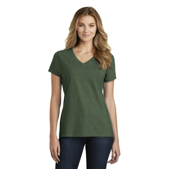 Port & Company Ladies Fan Favorite Blend V-Neck Tee