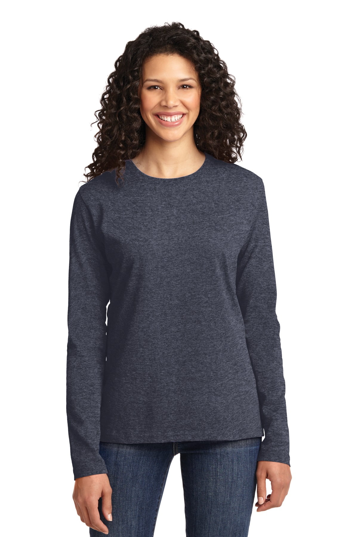 Port & Company Long Sleeve 54oz 100% Cotton TShirt (LPC54LS) Kelly