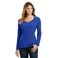 thumbnail image 1 of Port & Company Ladies Long Sleeve Fan Favorite V-Neck Tee, 1 of 5