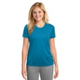 thumbnail image 1 of Port & Company Ladies Performance Tee-2XL (Neon Blue), 1 of 6