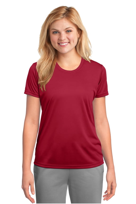 mpany Ladies Performance Tee-M (Red)