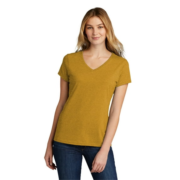Port & Company Ladies Tri-Blend V-Neck Tee