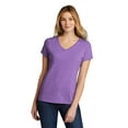 thumbnail image 1 of Port & Company Ladies Tri-Blend V-Neck Tee, 1 of 5