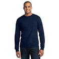 thumbnail image 1 of Port & Company - Long Sleeve All-American Tee Usa100ls - Navy - 4XL, 1 of 3