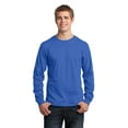 thumbnail image 1 of Port & Company ® - Long Sleeve Core Cotton Tee. PC54LS, 1 of 3