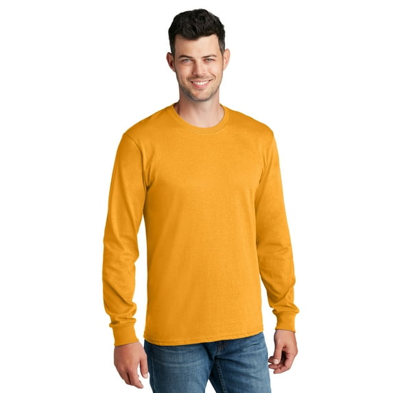 Port & Company ® - Long Sleeve Core Cotton Tee. PC54LS