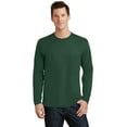thumbnail image 1 of Port Company Long Sleeve Fan Favorite Tee-6XL (Forest Green), 1 of 6