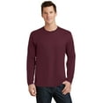 thumbnail image 1 of Port & Company Long Sleeve Fan Favorite Tee (PC450LS) Athletic Maroon, 2XL, 1 of 2