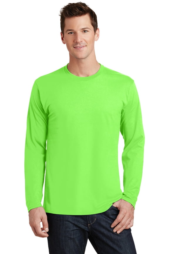 mpany Long Sleeve Fan Favorite Tee (PC450LS) Flash Green, XL