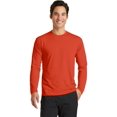 thumbnail image 1 of Port & Company Long Sleeve Performance Blend Tee, 1 of 5