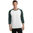 thumbnail image 1 of Port & CompanyÂ® Men's 3/4-Sleeve Raglan T-Shirt, 1 of 2