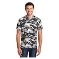 thumbnail image 1 of Port & Company Men's 5.4-oz 100% Cotton Camo Tee Shirt Winter Camo 4X-Large, 1 of 6
