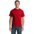 thumbnail image 1 of Port & Company Men's 50/50 Cotton/Poly T Shirt 3XL Red, 1 of 2