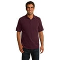 thumbnail image 1 of Port & Company Men's 50/50 Pique Polo Athletic Maroon Size XXX-Large, 1 of 6