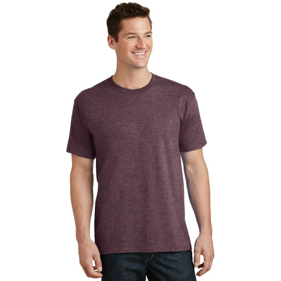 Port & Company Men's Athletic Classic Cotton T-Shirt_Hther Athltic Maroon_XL