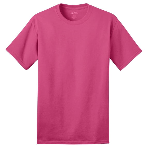 Port & Company Men's Athletic Heather Ring Spun Crew T-Shirt