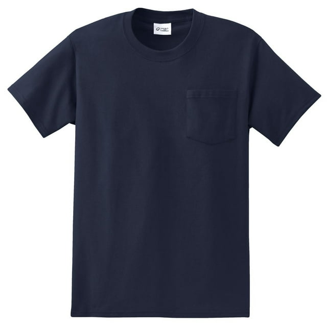 Port Company Men's Big And Tall Essential Pocket T-Shirt - Walmart.com