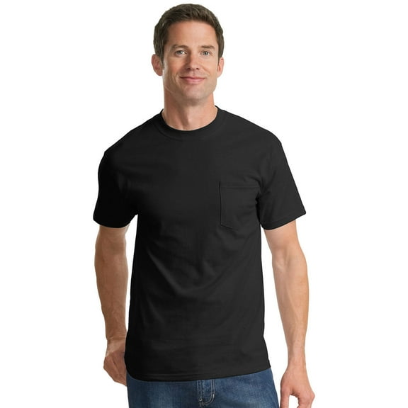 Port & Company Men's Big And Tall Essential Pocket T-Shirt