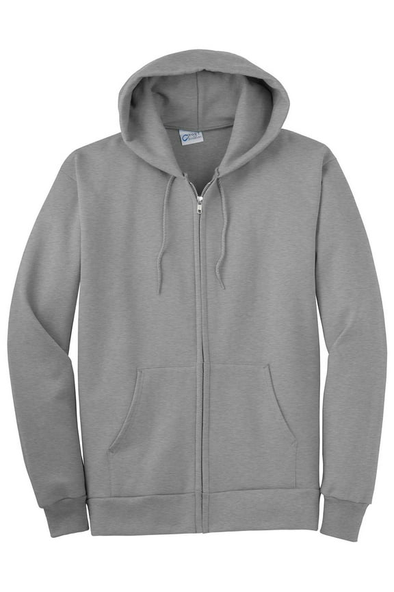 Men's Big And Tall Full-Zip Hooded Sweatshirt