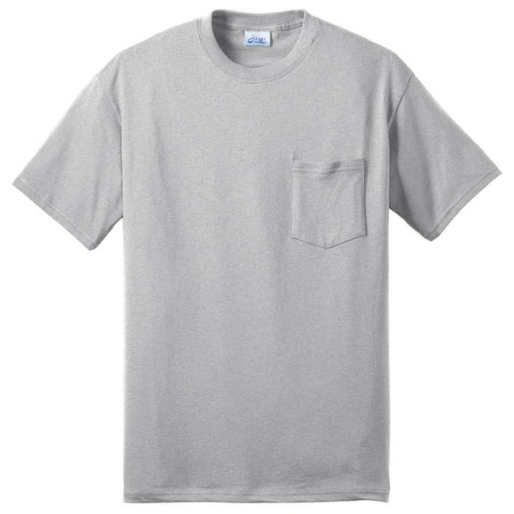 Port & Company Men's Big And Tall Soft Pocket T-Shirt