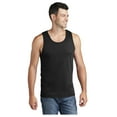thumbnail image 1 of Port & Company Men's Casual Core Cotton Tank Top Jet Black PC54TT Small, 1 of 3
