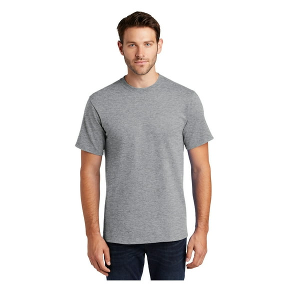 Port & Company Men's Classic Fit Tall Essential Cotton T-Shirt Athletic Heather Blue 3X-Large Tall
