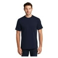 thumbnail image 1 of Port & Company Men's Classic Fit Tall Essential Cotton T-Shirt Deep Navy 4X-Large Tall, 1 of 6