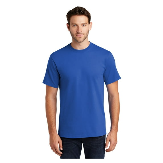 Port & Company Men's Classic Fit Tall Essential Cotton T-Shirt Royal 2X-Large Tall