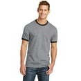 thumbnail image 1 of Port & Company Men's Classic Ringer T Shirt, 1 of 4