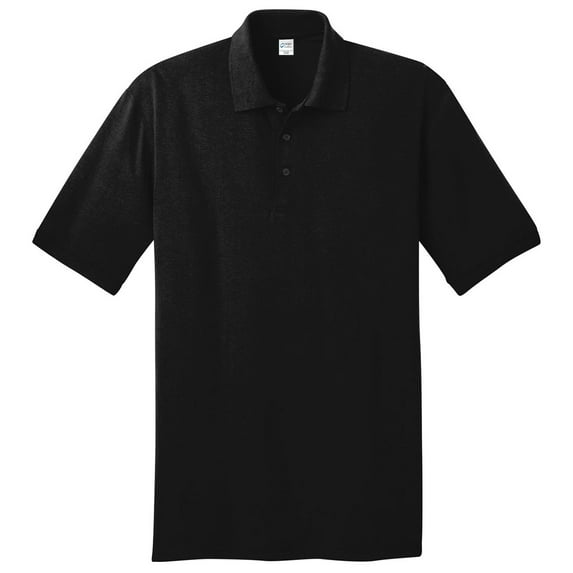 Port & Company Men's Comfortable Knit Collar Polo Jersey