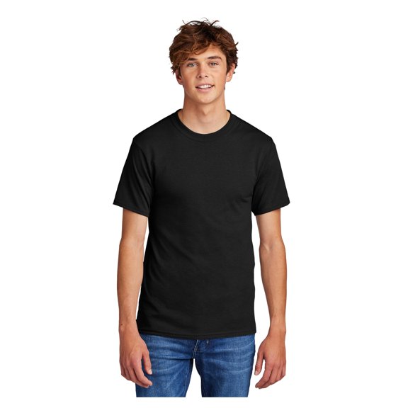 Port & Company Men's Comfortable Short Sleeve Tall Core Blend T-Shirt Jet Black XLT