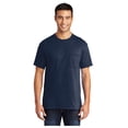thumbnail image 1 of Port & Company Men's Core Blend Classic Pocket T-Shirt Navy X-Large, 1 of 4
