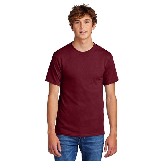 Port & Company Men's Core Blend Durable T-Shirt Cardinal Small