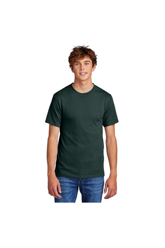 mpany Men's Core Blend Durable T-Shirt Dark Green 6X-Large