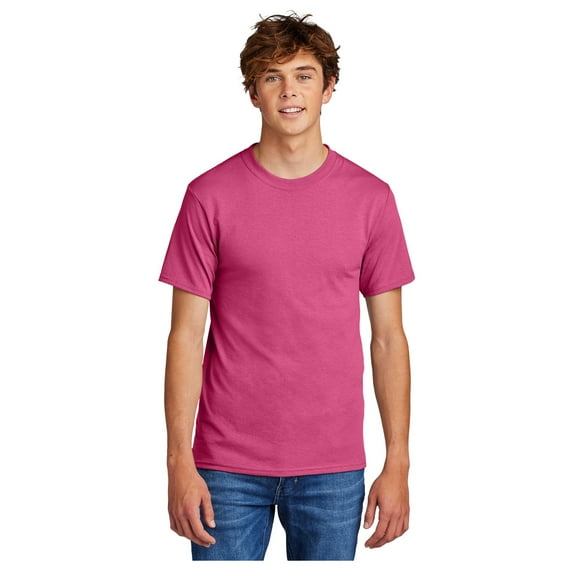 Port & Company Men's Core Blend Durable T-Shirt Sangria 3X-Large