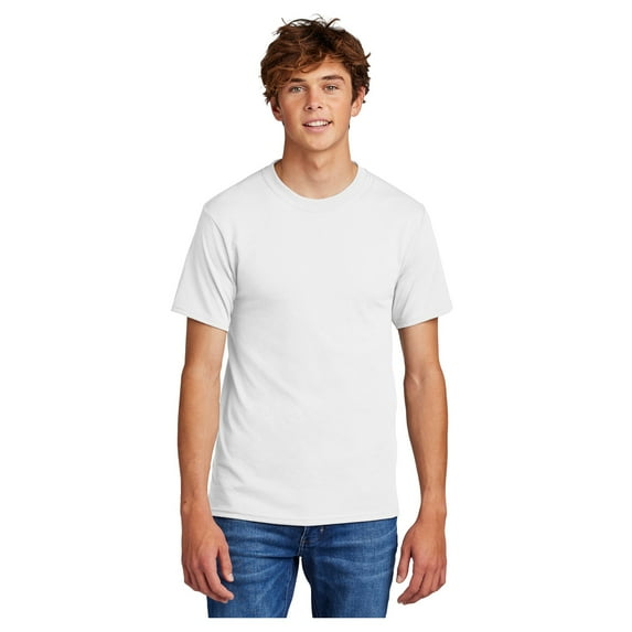 Port & Company Men's Core Blend Durable T-Shirt White Medium