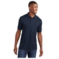 thumbnail image 1 of Port & Company Men's Core Blend Jersey Knit Pocket Polo Shirt Deep Navy 3X-Large, 1 of 3