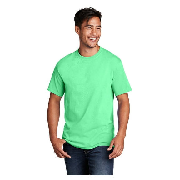 Port & Company Men's Core Cotton Classic Comfort and Relabeling Casual T-Shirts Jadeite X-Large