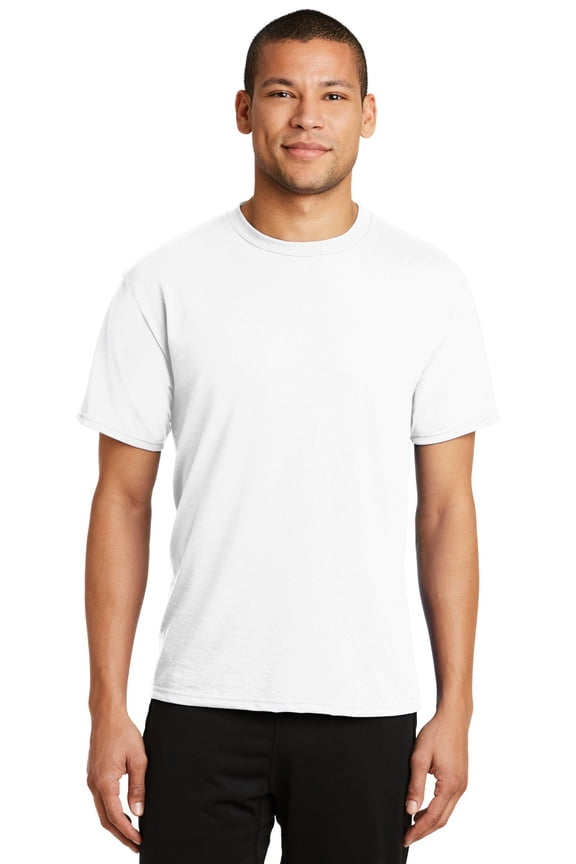 mpany Men's Essential Blended Performance Tee_White_M