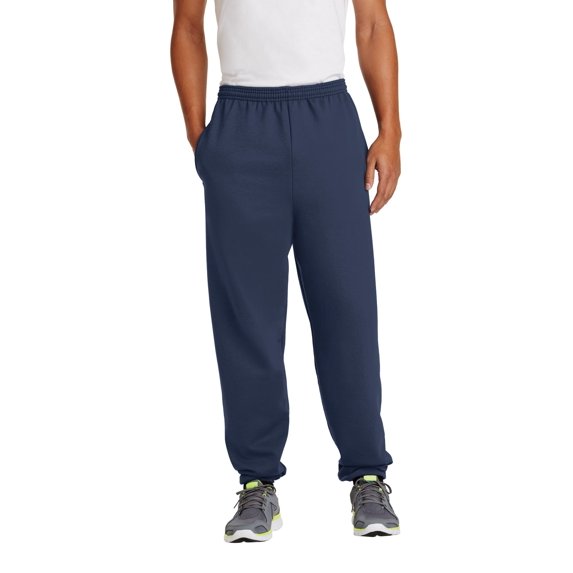 Port & Company Men's Essential Fleece Sweatpant with Pockets. PC90P