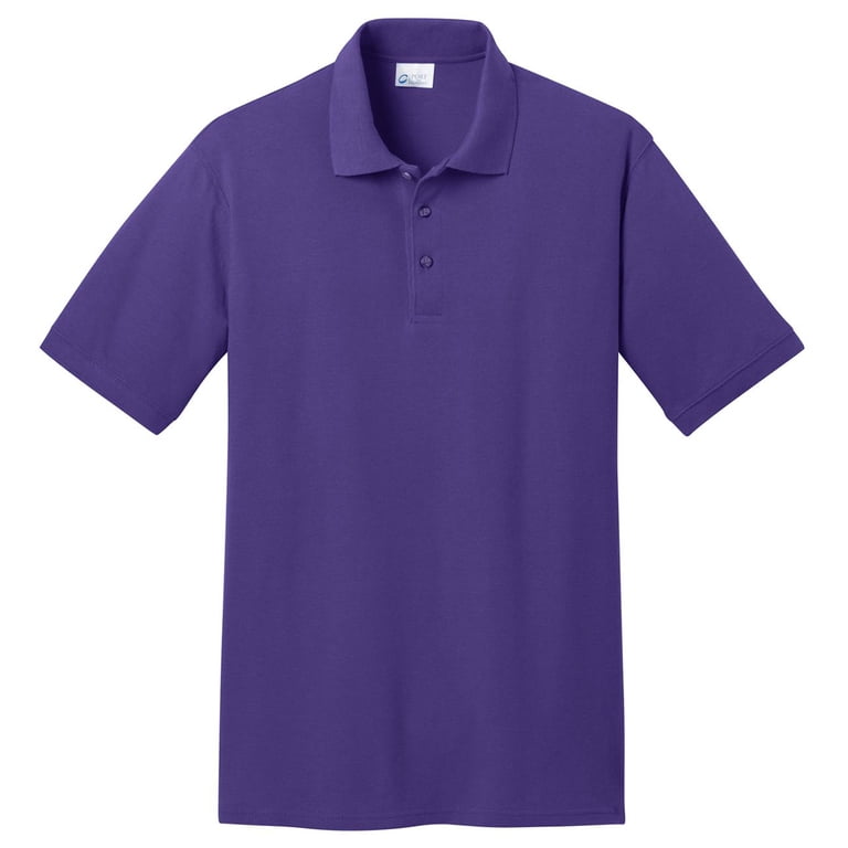 Port & Company Men's Exceptional Knit Collar Polo Shirt - Walmart.com